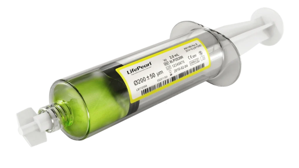 LifePearl™ – injekčná striekačka s chemoembolizačnými mikročasticami